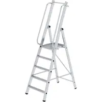 Munk ML Bauleiter Aluminium-Stufenstehleiter 5 Stufen
