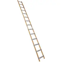 Euroline Holz/Alu Dachdeckerleiter 14 Sprossen