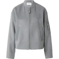 Comma Jackets Outdoor Grey/black Größe: L | Bomberjacken Outlet | Damen | Grau
