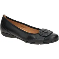 Gabor 84.163 Ballerinas - Damen Halbschuhe - Slipper schwarz Elegant NEU