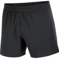 Salomon - Atmungsaktive, schnell trocknende Shorts &ndash; Herren &ndash; Sense Aero Stow 5" M - Sense Aero Stow 5" M Deep Black für Herren -