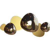 Maytoni Wandleuchte Jack-stone LED incl. Gold aus Metall , Edelstahl 13W für Küche, Schlafzimmer, Wohnzimmer, Esszimmer, Lobby