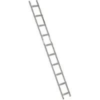 Euroline Premium Alu Dachdeckerleiter 10 Sprossen