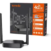 Tenda 4G03 Pro LTE Router, Mobiler WLAN Router mit SIM Karte, Cat4, 2,4 GHz WLAN