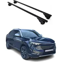 Omac Dachträger Grundtäger für Honda HR-V 2021-2025 75kg Metall Schwarz 2 tlg