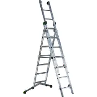 Facal Mehrzweckleiter SUPERPRIMA S600 3-teilig 6+7+7 Sprossen