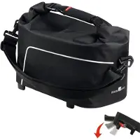 Klickfix 0269UKW Gepäckträgertasche Rackpack mit UniKlip, 10 Liter, Waterproof, schwarz