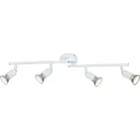 Globo Lighting Strahler Metall schwarz matt, 2x GU10