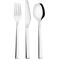 Serenk New York 18-teiliges Edelstahl-Besteckset – Premium Besteck aus 18/10 Edelstahl für 6 Personen, Ideal für Alltag und besondere Anlässe