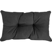 Pokar Loungekissen Sitzkissen Sitzauflagen Stuhl Stuhlkissen für Stuhl, Farbe:Anthrazit, Size:Rückenkissen 60x40