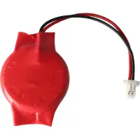 AccuCell CMOS Batterie CR2032 mit Stecker, Backup Lithium Batterie