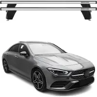 Menabo Dachträger Grundtäger für Mercedes CLA C118 2019-2025 75kg Alu Silber 2x
