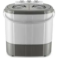 Wiltec Camping Waschmaschine 230 W 60 x 36 x 60 cm, Mini Waschmaschine für bis zu 3,0 kg Wäsche, Reisewaschmaschine mit 2,0 kg Schleuderkapazität