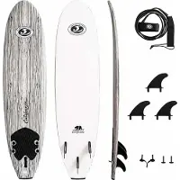 CBC White Wood 7´0´´ Surfbrett