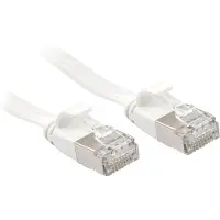 Lindy 47544, 5 m, Cat6a, U/FTP (STP), RJ-45, RJ-45, Weiß