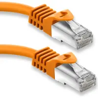 S-Conn RJ45 Patchkabel m. CAT 7 Rohkabel PIMF or. 7,5m