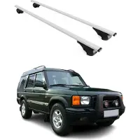 Omtec Dachträger Grundtäger für Land Rover Discovery II 1998-2004 75kg Metall Grau 2x