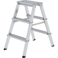Munk ML Stufen-Stehleiter beidseitig begehbar - 011233