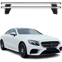 Menabo Dachträger für Mercedes E Klasse C238 Coupe 2017-2025 75kg Alu Silber 2x