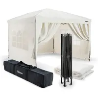 Tristar Haushaltsgeräte Tristar PT-7803 Partyzelt – Easy-Up-System – mit 4 Seitenwänden