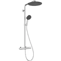 Hansgrohe Raindance Alive S Puro Showerpipe 300 1jet EcoSmart mit Ecostat Element, Chrom