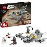 LEGO Star Wars N-1 Sternjäger von Mando und Grogu, Bauset für Kinder ab 4 Jahren, The Mandalorian, 75410