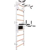 BenchK Sprossenwand Fitness-System "732", 732W, Weiß