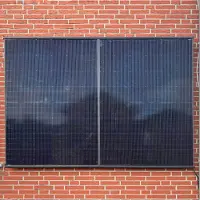 FeuerAnker Wand PV Montagepaket Premium für 2 PV-Modul verdecktes Montagesystem Solar Wand : 0% nach §12 Abs. 3 UstG*
