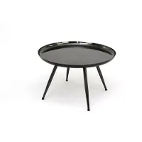 Concept Beistelltisch Ø 61cm Blumentisch Wohnzimmertisch Stahl verzinkt anthrazit