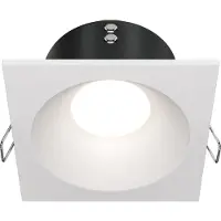 Maytoni Zoom Einbauleuchte DL033-2-01W 1xGU10, Weiß, aus Aluminum, exkl. Leuchtmittel