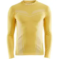 Craft Langarmshirt Pro Control Seamless Jersey Herren Yellow-M
