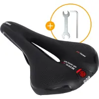 R2B Fahrradsattel E-Bike Fahrrad Sattel, Ergonomische Fahrradsitz für MTB, Rennrad, atmungsaktiv für Damen und Herren