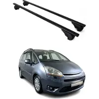 Omac Dachträger für Citroen C4 Picasso / Grand Picasso 2006-2013 5 tür 75kg Schwarz