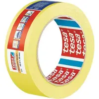 TESA 4334 Professional Präzisionskrepp PLUS, 50 m x 38 mm, gelb
