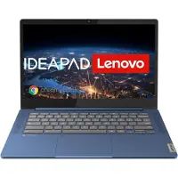 Lenovo IdeaPad Slim, 14 Full HD Display, MediaTek Kompanio 520, 4GB RAM Chromebook (MediaTek Helio, 64 GB SSD, Laptop Computer Notebook 14 Zoll)