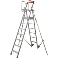 Facal Platea Podesttreppe Aluminium S300 7 Stufen