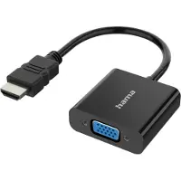 Hama Video-Adapter HDMI-Stecker - VGA-, Audio-Buchse