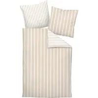 Janine Design Interlock-Jersey-Bettwäsche-Garnitur JERSEY CLASSIC 59028 Farbe naturell Größe 135x200+80x80