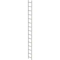 MUNK Günzburger Steigtechnik MUNK Schachtleiter aus Edelstahl 300mm breit 15 Sprossen 4,20m lang