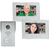 Elro Türklingel mit Full HD Nachtsicht Kamera, Video Türsprechanlage Zweifamilienhaus