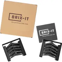 Brix-it Fahrrad Wandhalterung für Fahrräder und E Bikes Fahrradwandhalterung alle Größen Fahrradhalterung Wand für Rennrad MTB Kinderrad