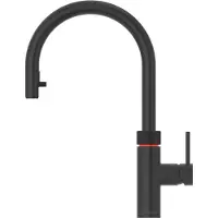 Quooker Flex Round Set mit COMBI+ Reservoir & CUBE schwarz **inkl. CUBE Filter Starter Paket** FXRBLK COMBI+ CUBE2 *inkl.