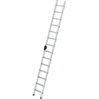 MUNK Günzburger Steigtechnik MUNK Stufenanlegeleiter mit Ergo-Pad ohne Traverse 14 Stufen