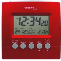 Technoline Funkwecker WT 228 digital rot