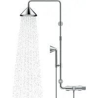 Hansgrohe Showerpipe Axor Front Chrom