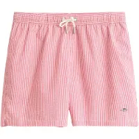Gant Badehose Striped Seersucker Herren Rose-XL