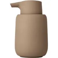 Blomus Seifenspender Sono Tan, Keramik, Silikon, Kunststoff, 250 ml, 66370