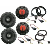 DSX JBL Lautsprecher Set für Audi A3 8PA Bj 04-12 Tür vorn Seitenteil hinten
