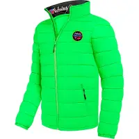 Nebulus Winterjacke TAMMES Herren, warme Outdoorjacke, praktische & vielseitige Übergangs- & Winterjacke, P2182 - Herren, limettengrün, M
