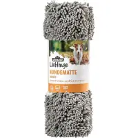 Dehner Lieblinge Hundematte Snuggy, ca. 89 x 66 cm, Polyester, grau